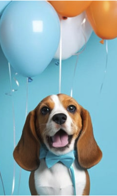 Perro Globos