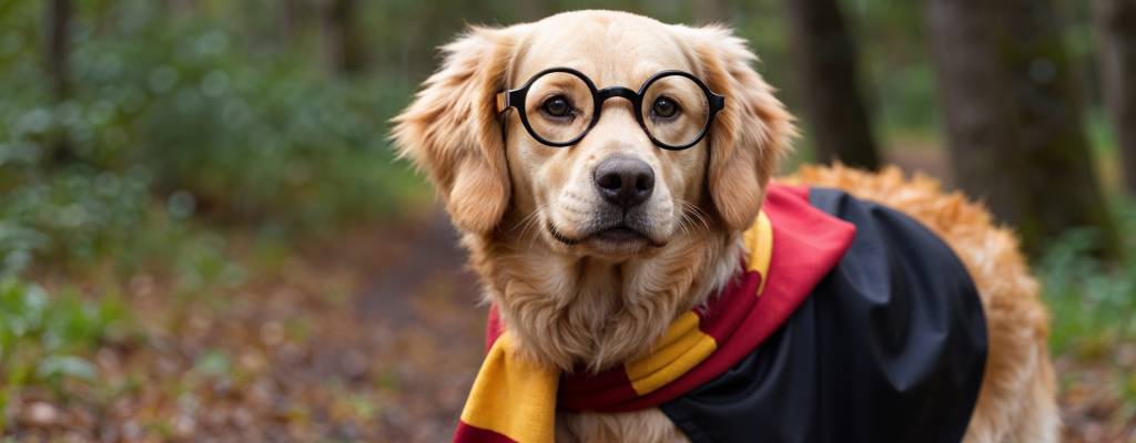 capitana nala disfrazada de harry potter