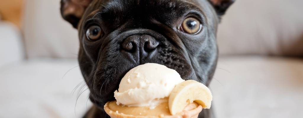 como hacer un helado casero para perros de platano y mantequilla de cacahuete